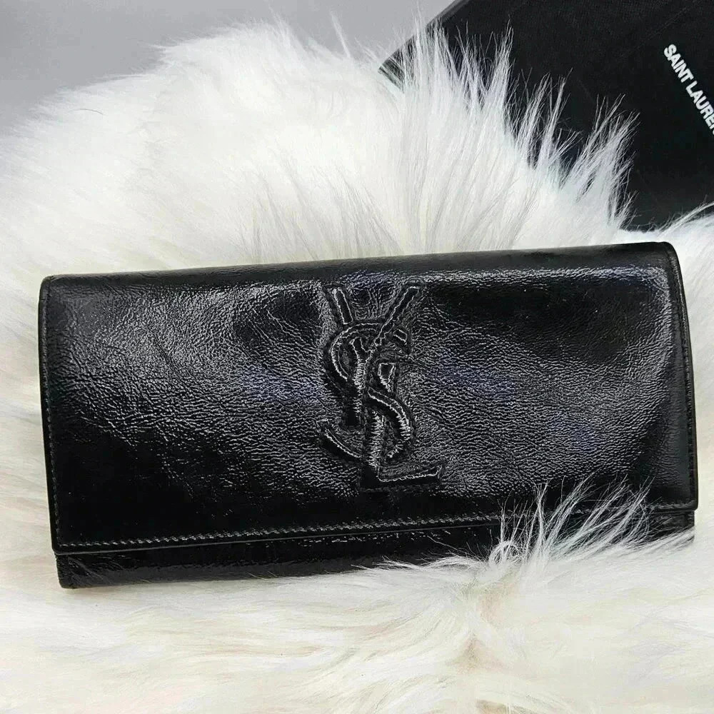 Belle  de Jour patent leather wallet
